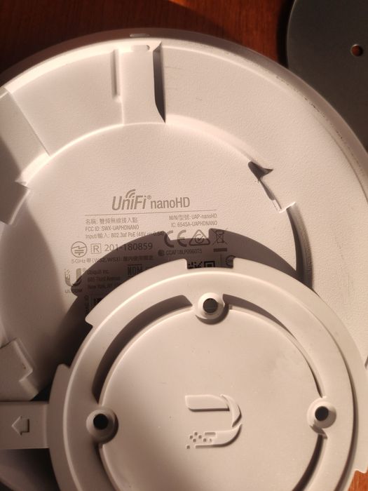 Access point, Ubiquiti UniFi UAP- nanoHD plus adaptor u-Poe af