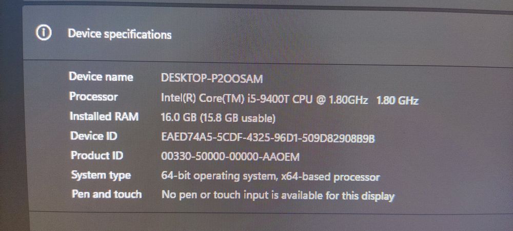 All-in-One Lenovo IdeaCentre A540-24ICB