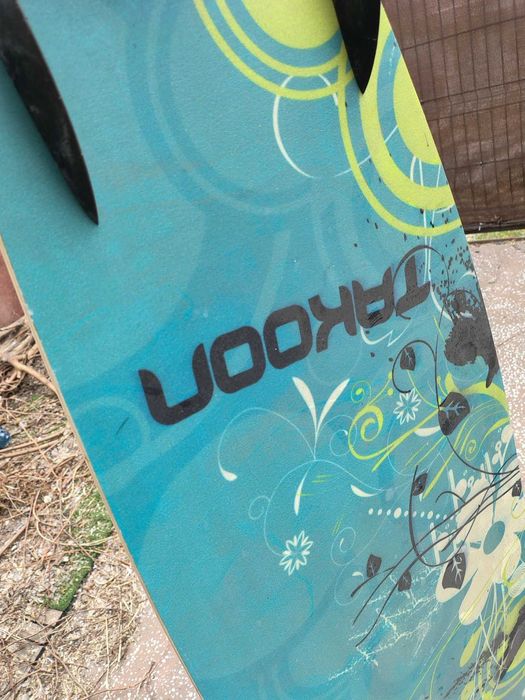 Takoon Dakine 138 x 40cm 2008, Kiteboarding, Kitesurfing, Wakeboarding, Windsurfing