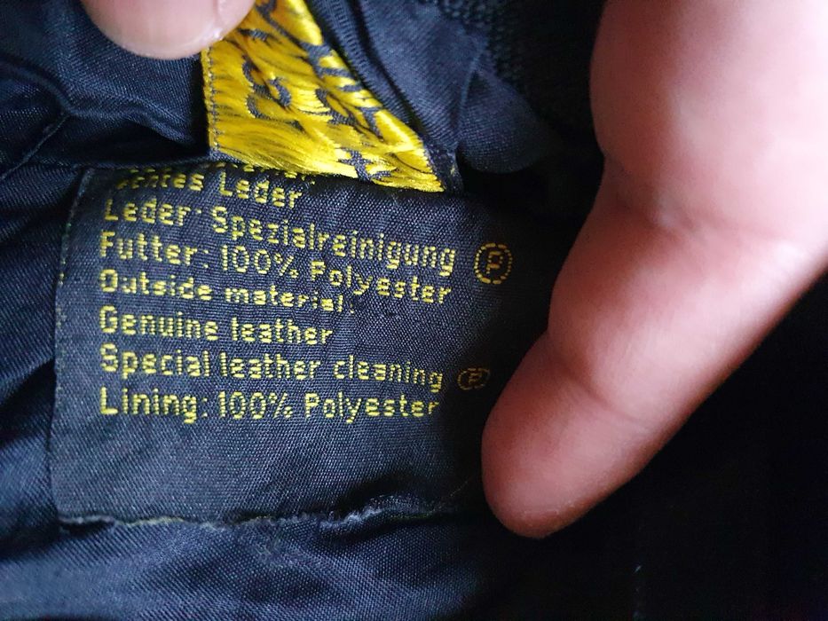 Combinezon moto de piele "LOUIS" (geaca + pantaloni) - Marime 50