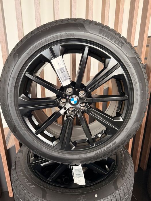 Roti Jante Bmw noi X5 X6 G05 G06 cu anvelope iarna pe 20