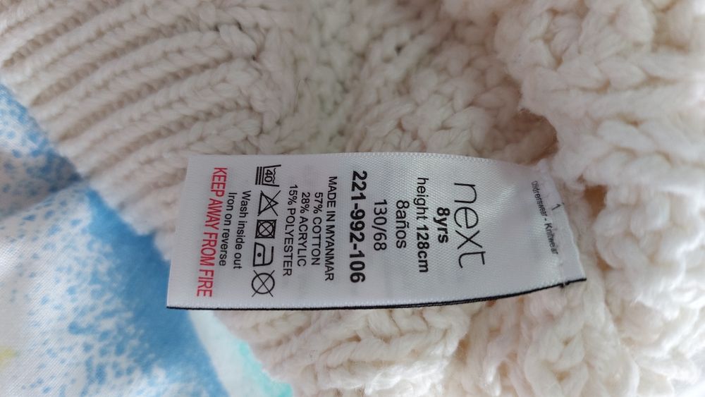 Pulover fetite,  marimea 8 ani, de la Next,