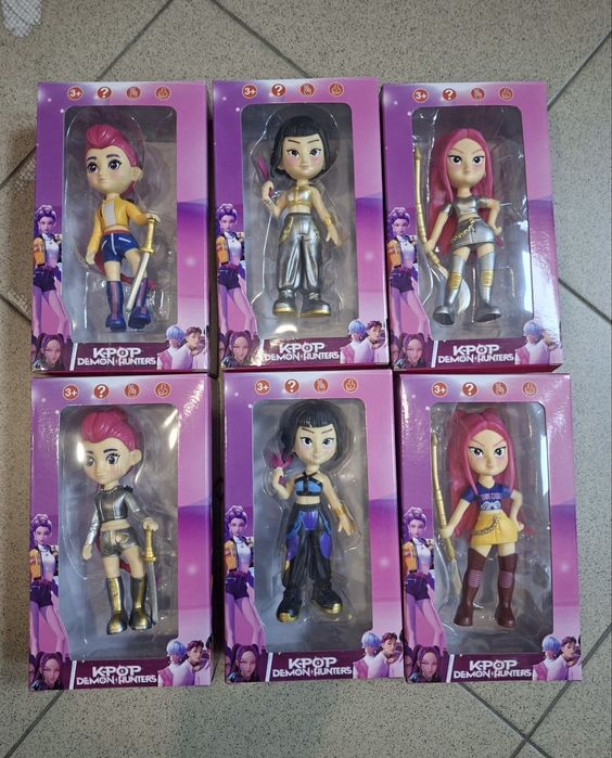 Големи фигурки K-POP Demon Hunters 16см, фигурка Кей Поп Руми Rumi