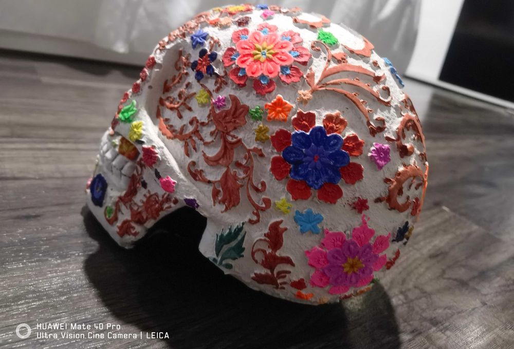 Гипсов череп - декоративен