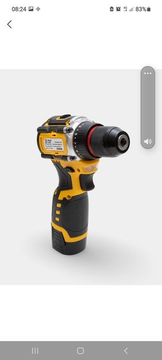 Шуруповерт. Янги, ишлаши зур