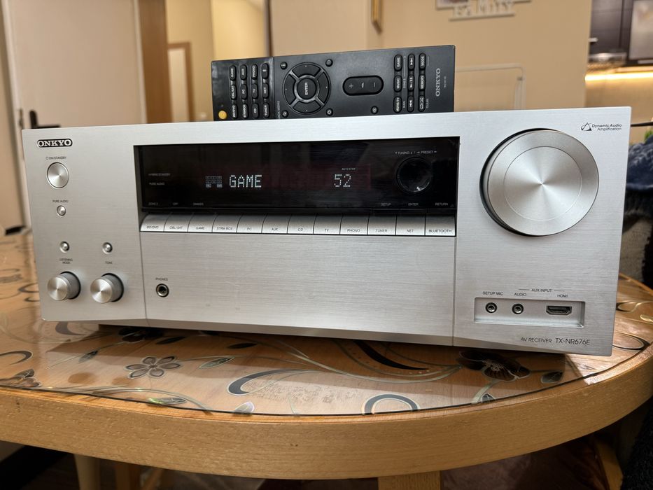 Onkyo TX-NR676e resiver Bluetooth Wi fi