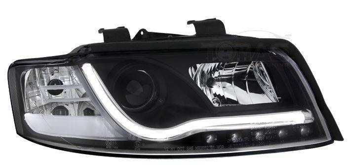 Фарове Ауди А4 Б6 ЛЕД Нов Тунинг Lightbar Audi A4 B6 LED