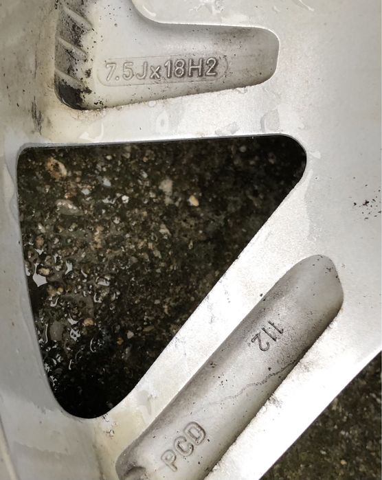Джанти Radius 18 5x112 ET 41 с гуми 225/45/18 VW Seat Audi Skoda