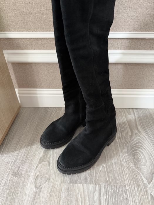 Зимние сапоги до колен