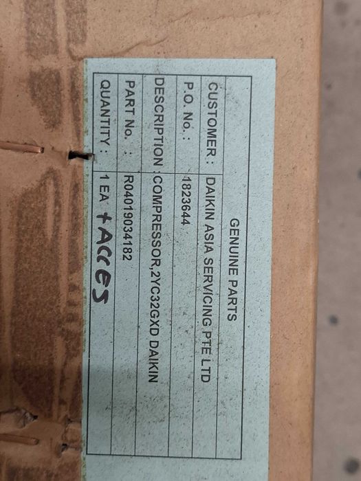 Компресор климатик  Daikin 2YC32GXD.