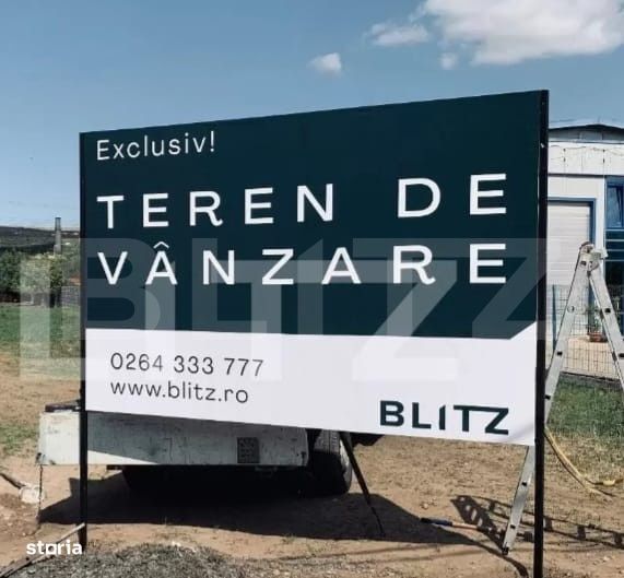 Teren intravilan Iasi 1200 mp, PUZ,  zona Lidl Bucium