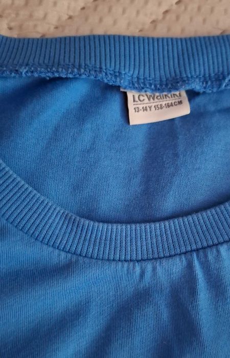 Детски лот от Adidas оригинални къси панталони и LC Waikiki потник за дете на 14-15 г.