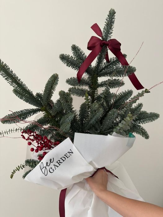 Зимний букет цветов