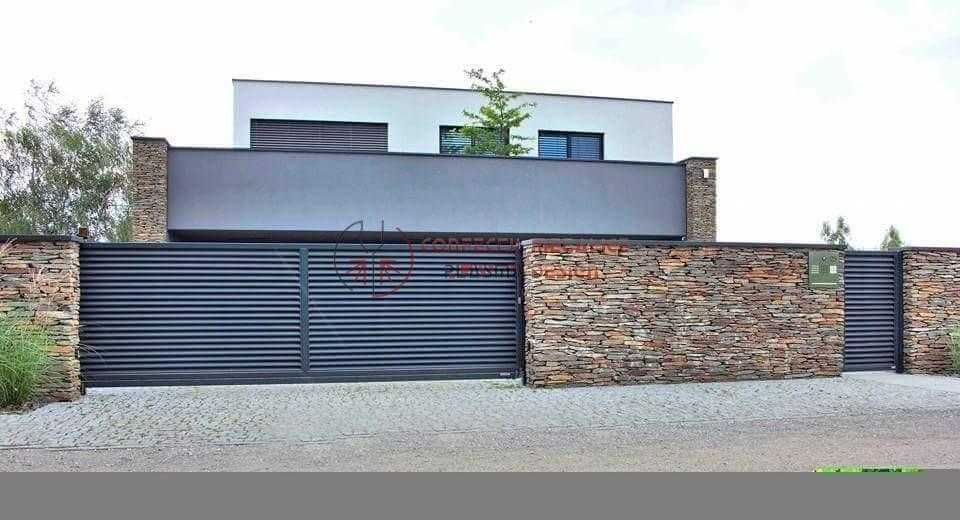 Garduri din panou stil jaluzele, sipca metalica, tabla si alte modele