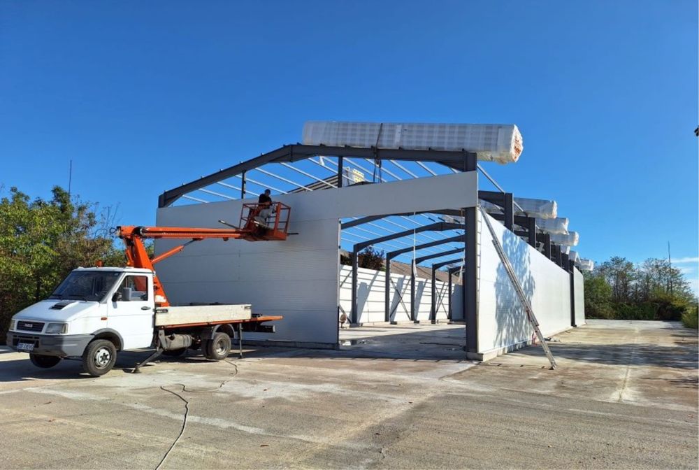 • Construim Hale Metalice pe comanda oriunde