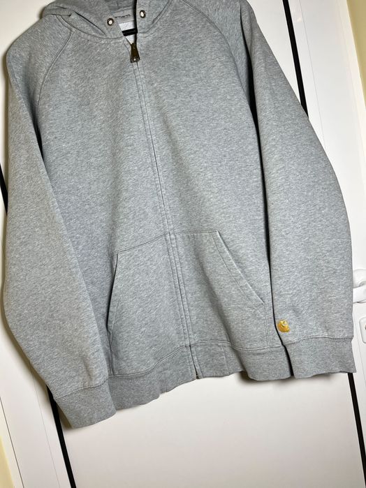Мъжки суичър с цип и качулка Carhartt Chase Hooded (оригинал размер XL