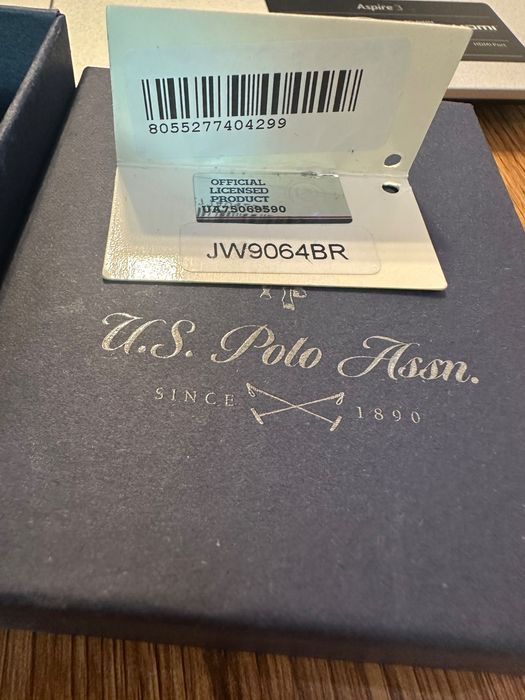 Мъжка кожена гривна на U.S.Polo Assn. since 1890