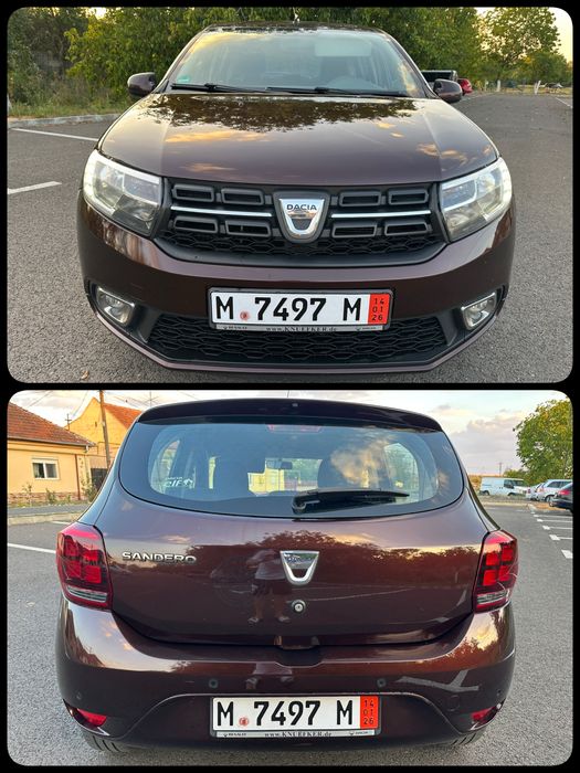 Dacia Sandero 0.9 Tce+GPL de fabrica •An 2017• Navi • Bluetooth • Tempomat • Start-Stop • Buton eco • Senzori parcare • Import Germania !