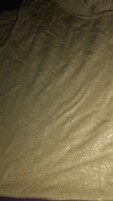 Top auriu elegant C&A, nr.XL, nou!