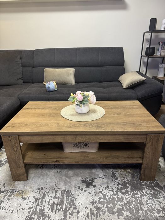 Холта маса ,цвят див тъмен дъб