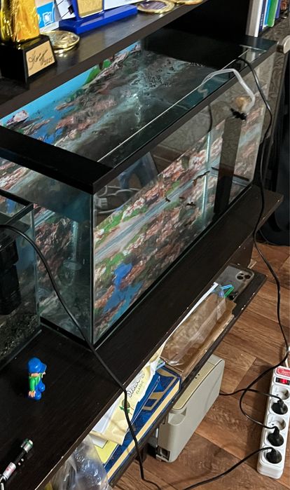 Продам аквариум 70литр