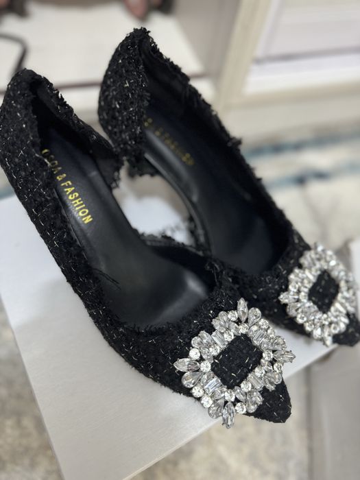 Туфли женские черные