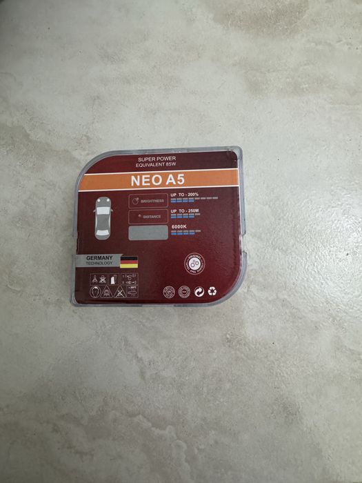 H4 лампы Neo A5
