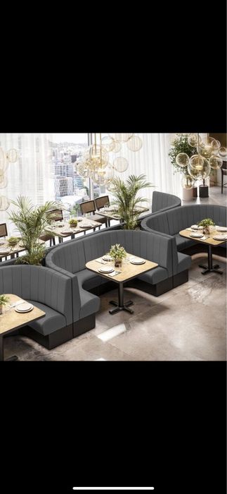 Kafe club restranlar uchun divanlar yumshoq mebel