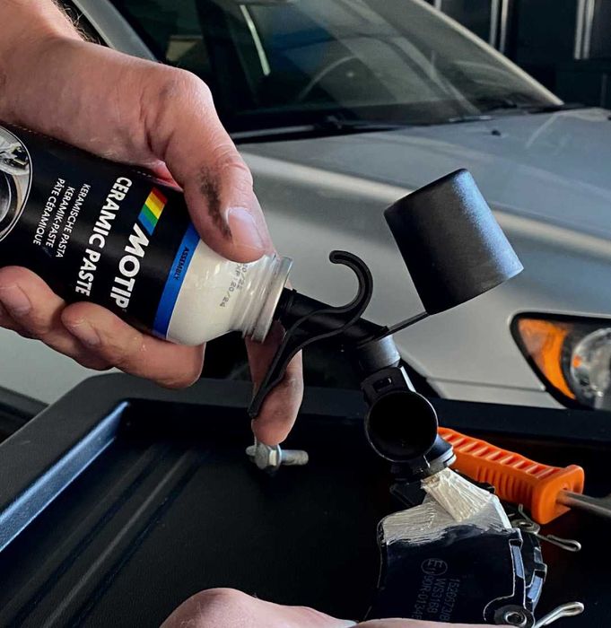 Pasta ceramica +1500°C.Vaselina ceramica pensula 200ml-silicon clapeta