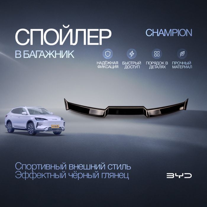 Багаж спойлер для Byd Champion
