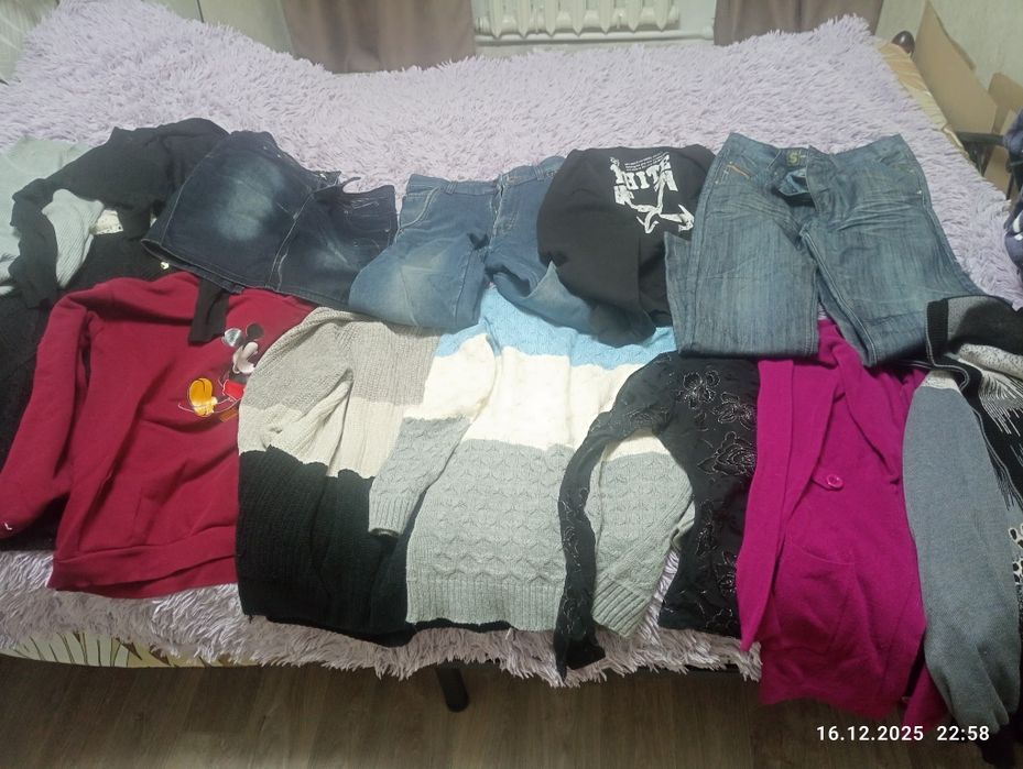 Отдам вещи за фрукты