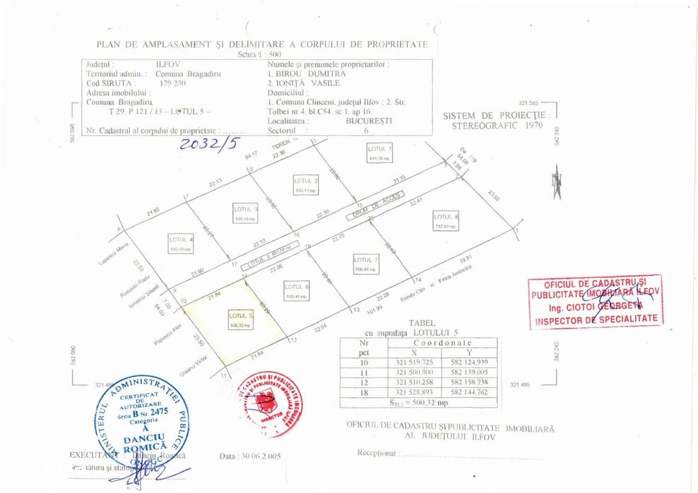 Teren Intravilan Premium | Bragadiru - Sos. Alexandriei | Langa Haliu