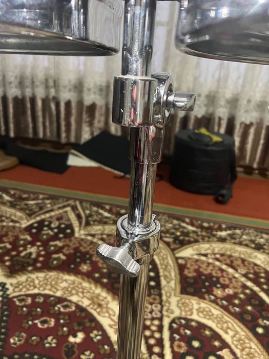 LP Matador Timbal 14” va 15” + Stand + Cowbell – 1 yil ishlatilgan,