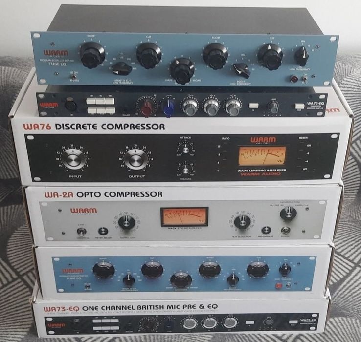 Warm audio wa 2a la compressor limiter studio optic lampi