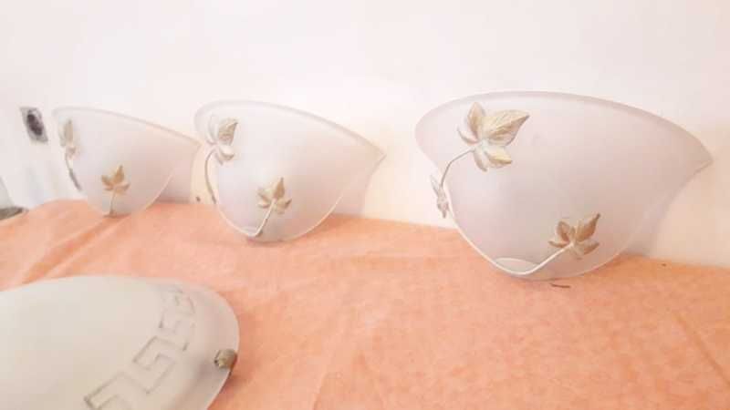 Aplica de tava cu trei aplice de perete