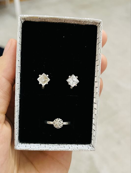 Серьги женские серебро