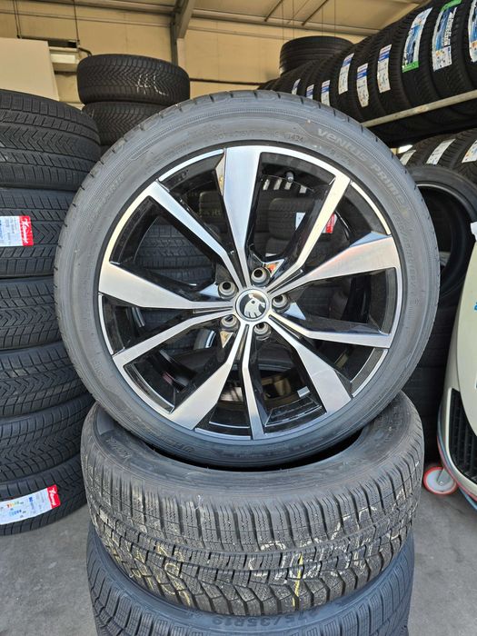 Jante Volkswagen T Cross Taigo Skoda  Kamiq Anvelope iarna 215 45 18
