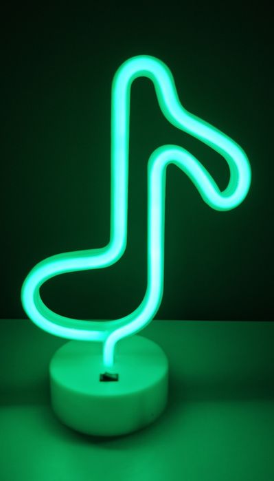 Lampa Neon Verde