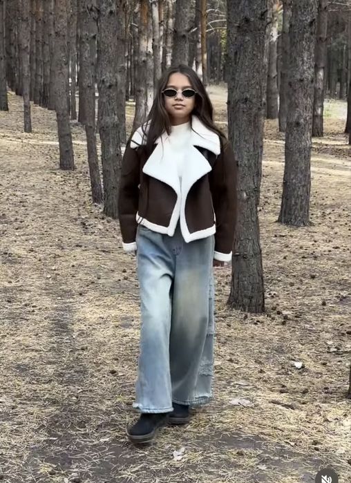 Продам дубленку-авиатор