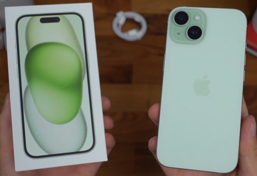 Iphone 15 Green 128GB 86%