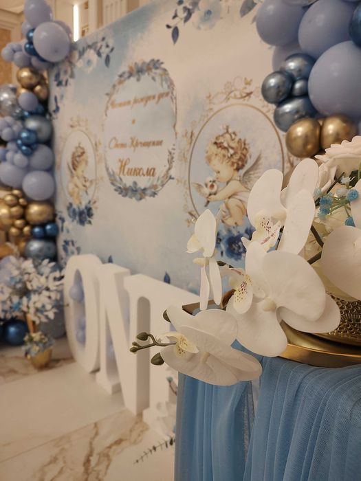 Украса за кръщене, рожден ден и юбилей