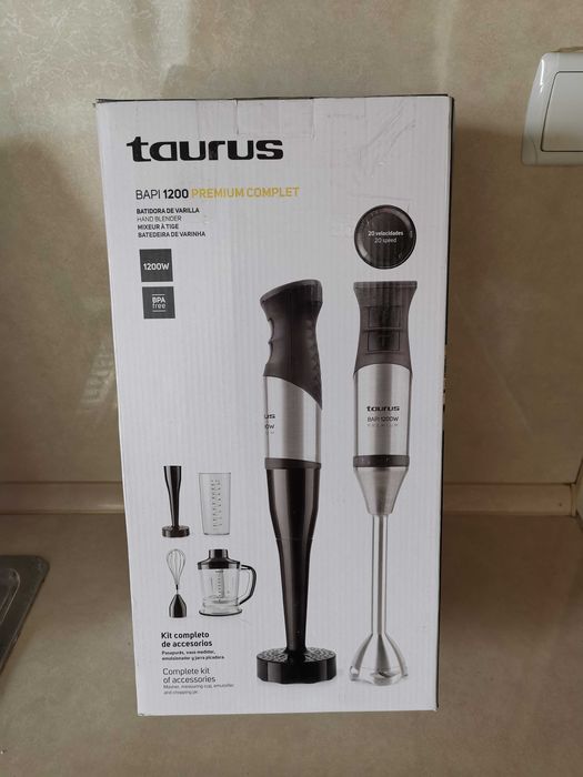 Комбиниран пасатор TAURUS BAPI 1200W PREMIUM COMPLET 4в1 НОВ!