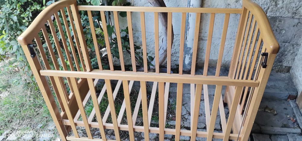 Дървена детска кошарка