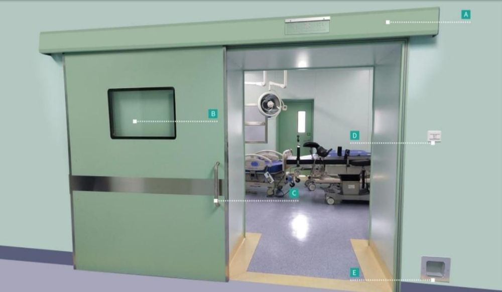 Двери электроприводные