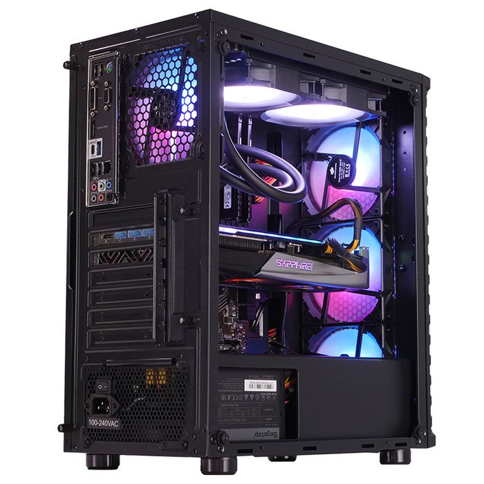 PC Gaming Apophis, Intel i9 9900KF 3.6GHz, 16GB DDR4, 2TB HDD + 500GB SSD, RX 5700 XT 8GB GDDR6  Iluminare RGB