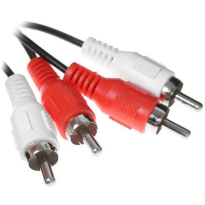 Кабель RCA x2 - RCA х2 черный