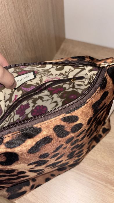 Geantă Gucci animal print noua