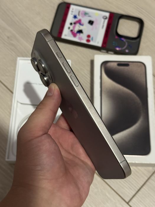 iPhone 15 Pro Max 256GB.85%.В Идеале! 10/10.