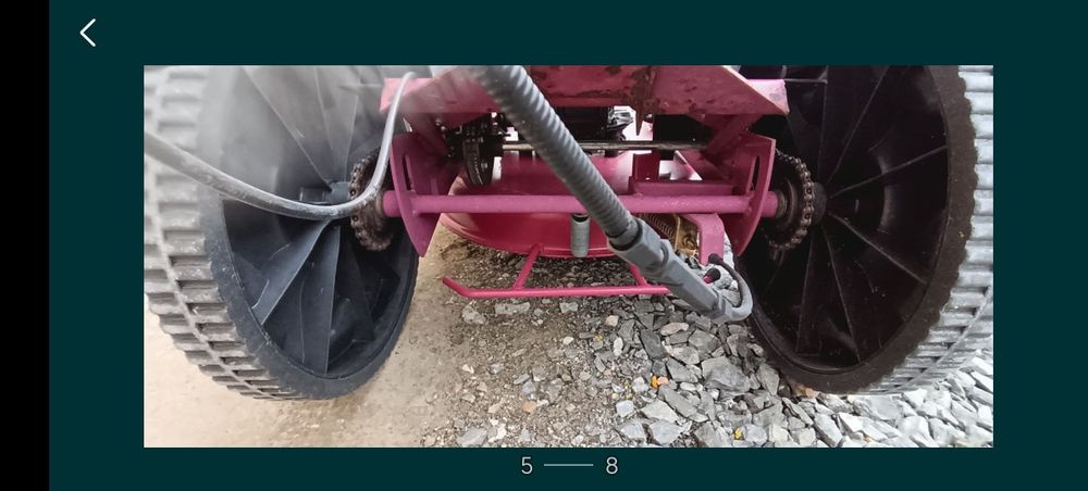 Masina de tuns iarba profesionala motor Brigs 10 tractiune lant