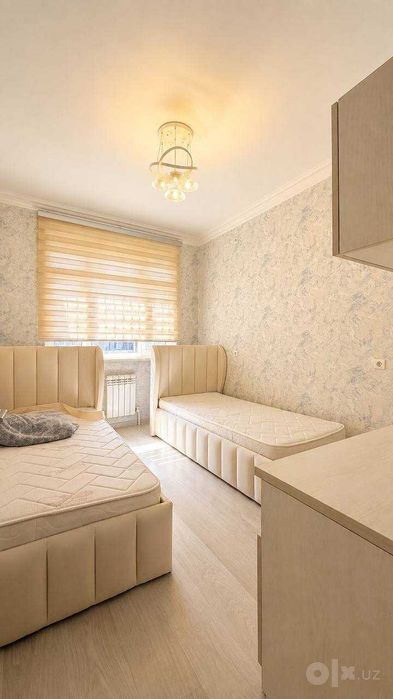 3 раздельные комнаты 80 м² с балконом на 7 этаже в ЖК Assalom Sohil`